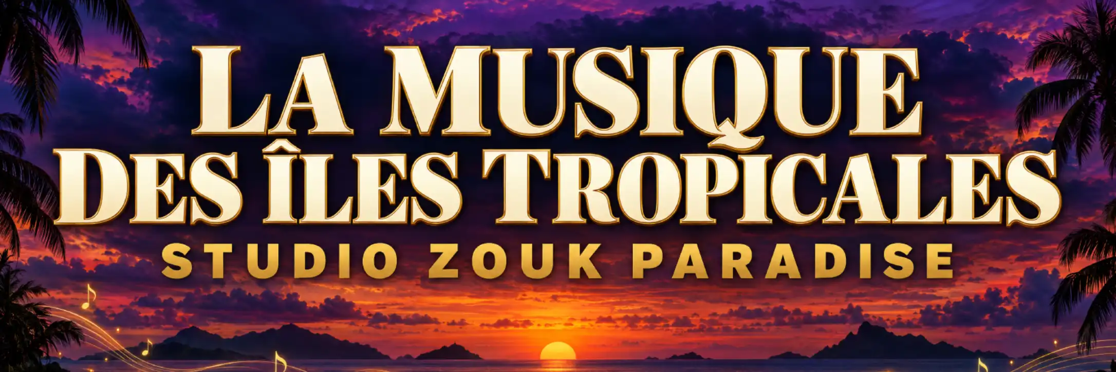 Bannière de La musique des îles tropicales